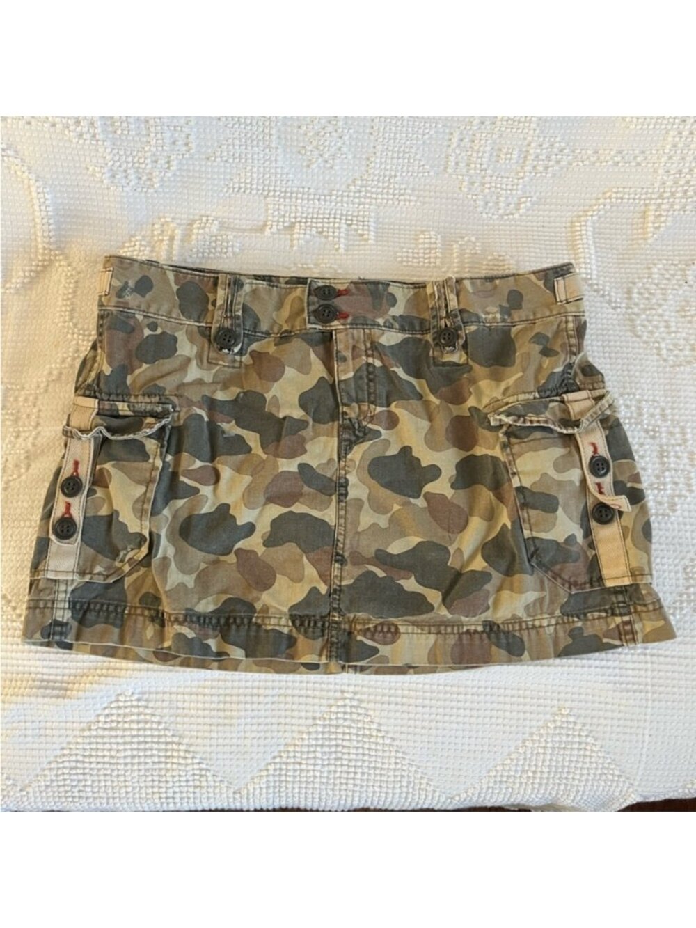 Lucky mini skirt camo camouflage cargo micro